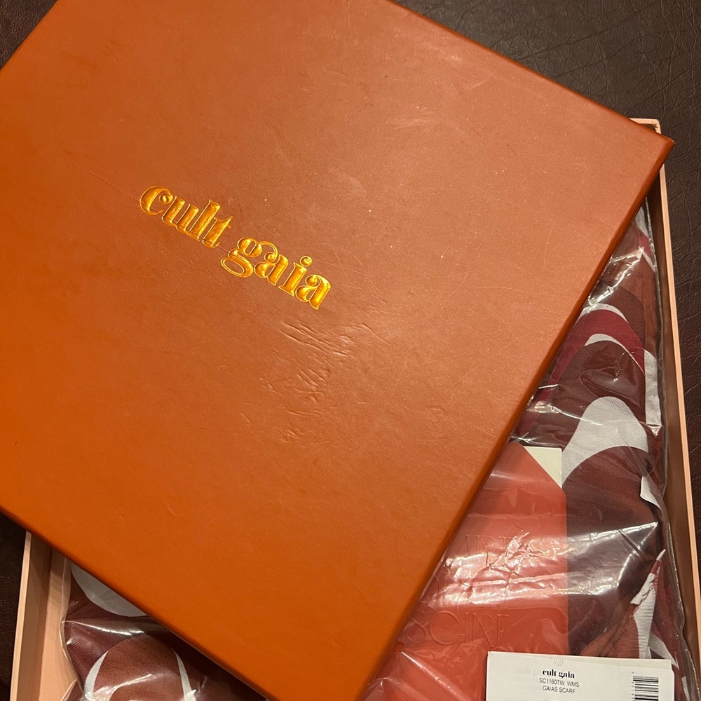 Never worn - Cult Gaia scarf in box